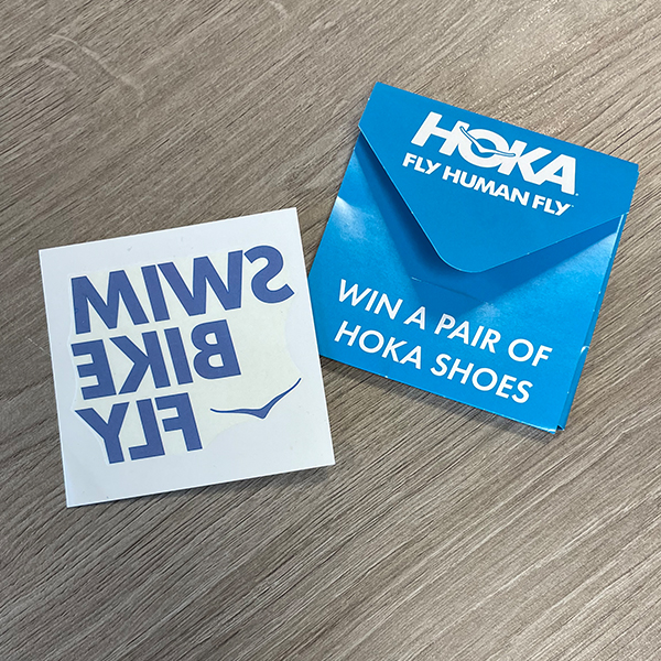 Tatouage et packaging - Hoka 2023