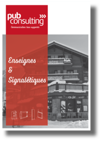 enseigne et signalétique pub consulting